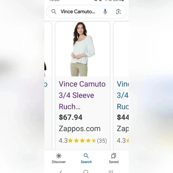 Minimalist Chic 3XL Winter White Flowy Tunic Lightweight Top - Picture 5 of 8